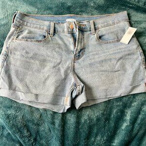NWT Old Navy Cuffed Jean Shorts